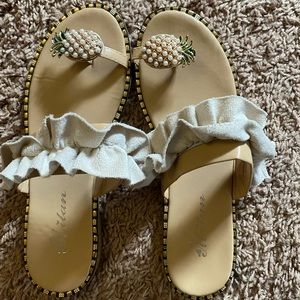 Fun Pineapple Sandals